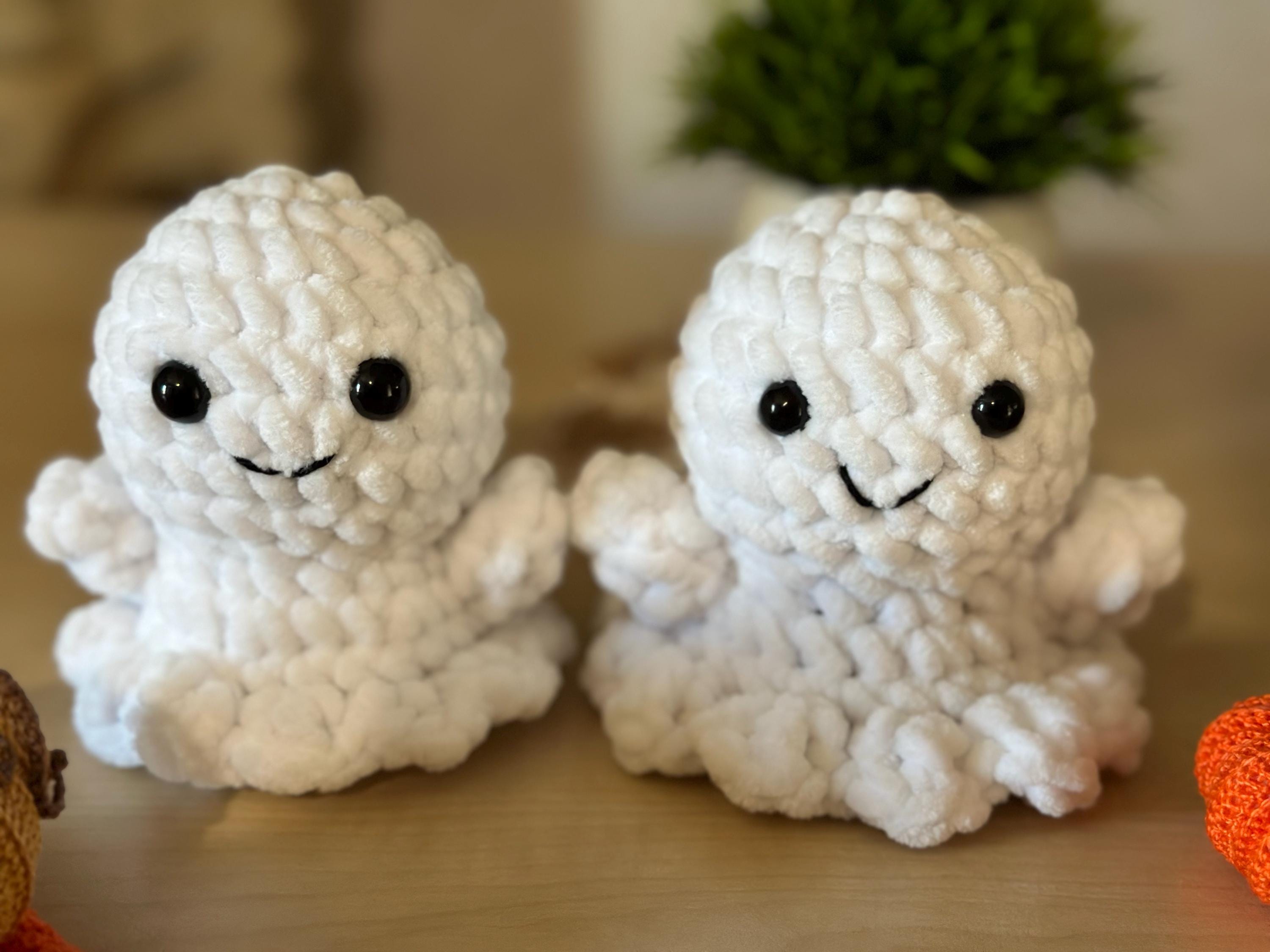 Crochet Plush Ghost PDF Pattern – Amigurumi Halloween Toy (beginner) - Etsy