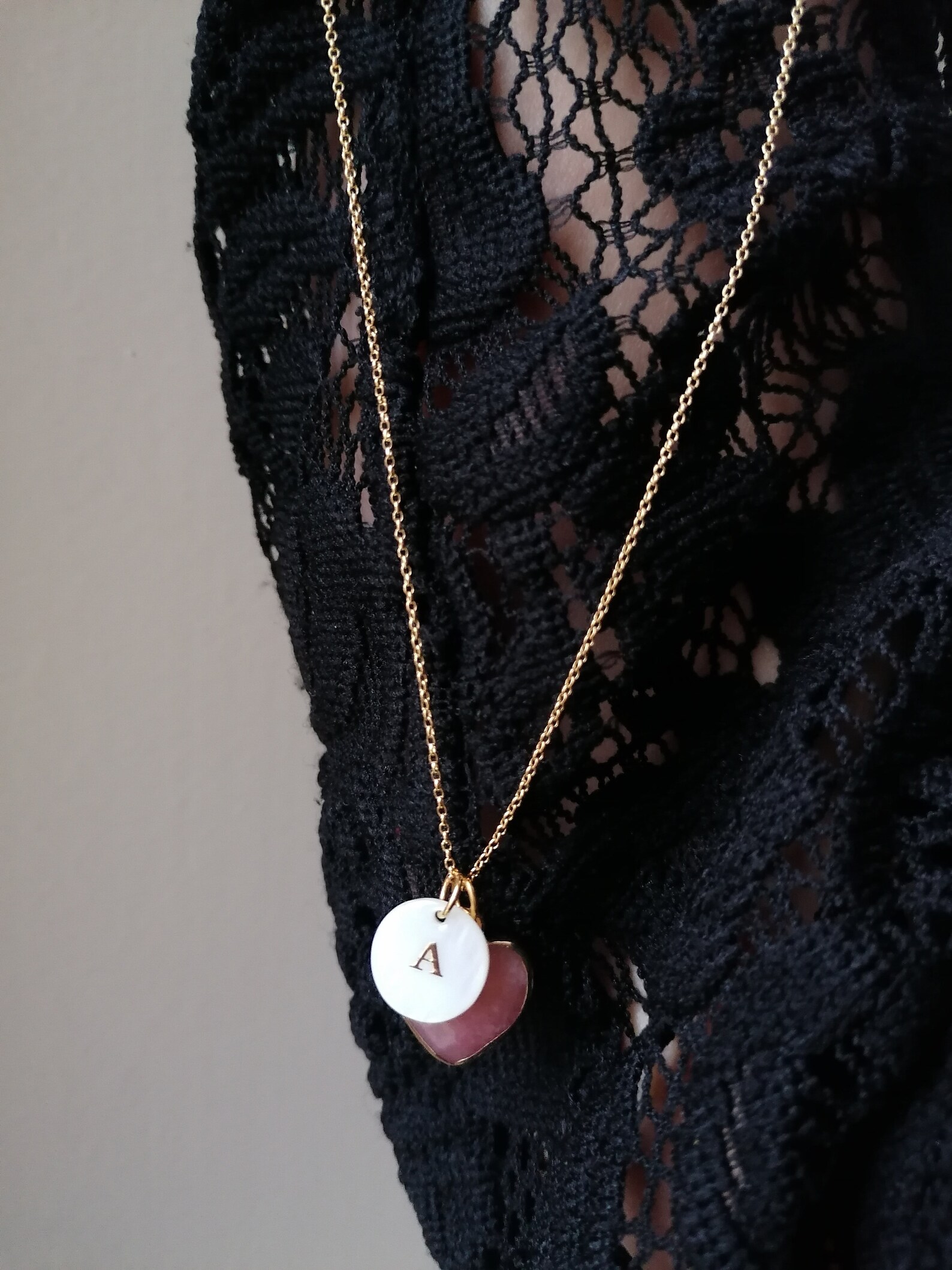 16 carat 16karat gold gold 2.5 microns pendants natural Etsy