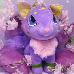 Dreamland Kitsune Luna 12" Super Soft Plush | Girl Gift Ideas | Cute Plushies | Cute Plush Toy | Kawaii Plushie