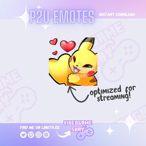 pikachu_love - Discord Emoji