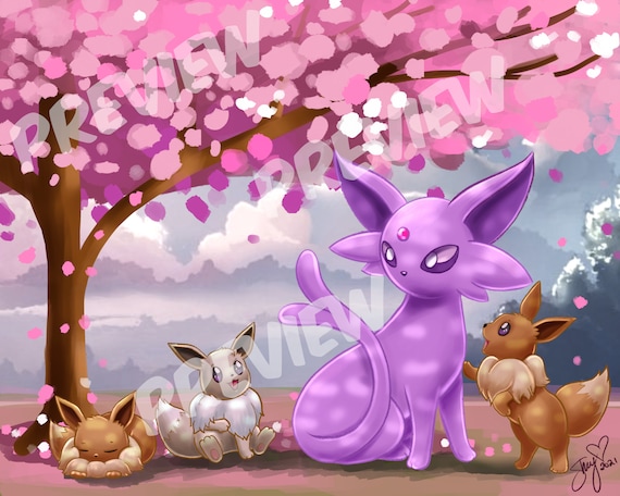 Eevee Pokemon Printable Pokemon Print Cute Eevee Kawaii Pokemon