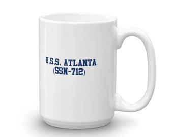 Rearguard Designs U.S.S. Atlanta (SSN-712)  15 Ounce Mug