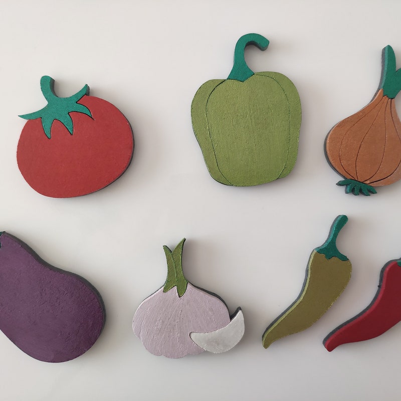 Vegetable Magnet - Etsy