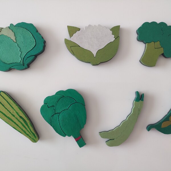 Vegetable Magnet - Etsy