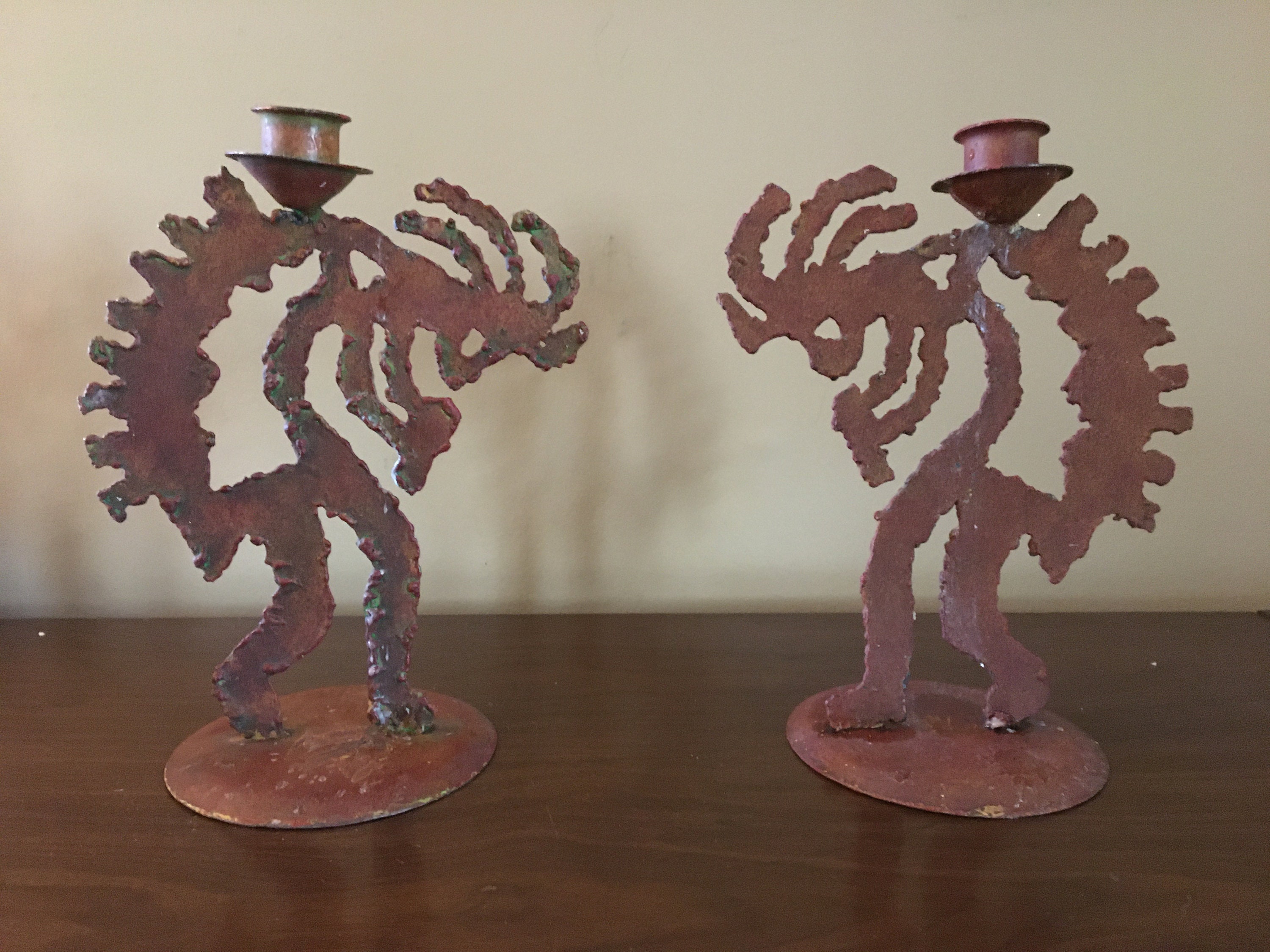 KOKOPELLI CANDLE HOLDERS Etsy