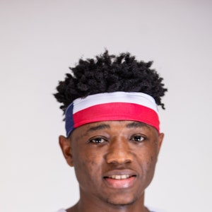 Texas State Flag Headband,  Custom headband, Head bands, yoga headband, headband gifts