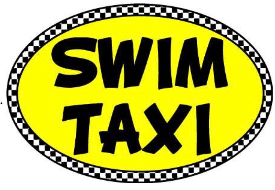 Swim Taxi Decal Etsy