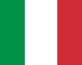 Italy Flag Decal