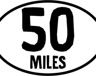 50 miles car magnet