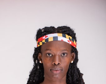 Maryland State Flag Headband