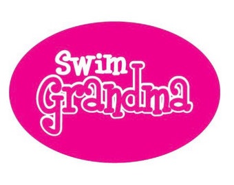 Swim grandma magnet