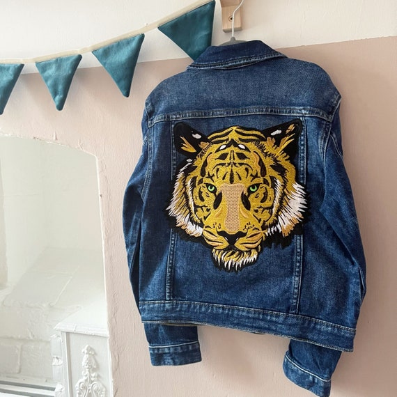 Tiger patch best sale jacket