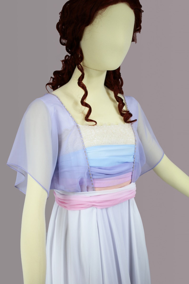 Titanic Rose Sink Dress Ombre Chiffon Cosplay Edwardian | Etsy