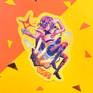 Sticker Mettaton VTT 3,5 pouces