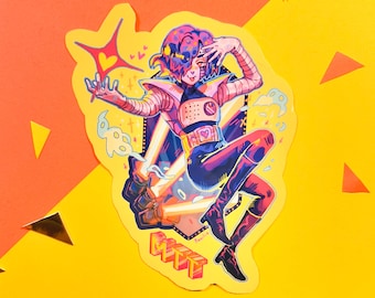 Mettaton MTT 3.5 inch Sticker
