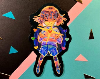 Stay Determined | Frisk 3.5 inch Sticker
