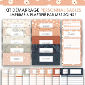 Plastic budget binder -  France