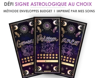 Défi Signe astrologique AU CHOIX - Budget