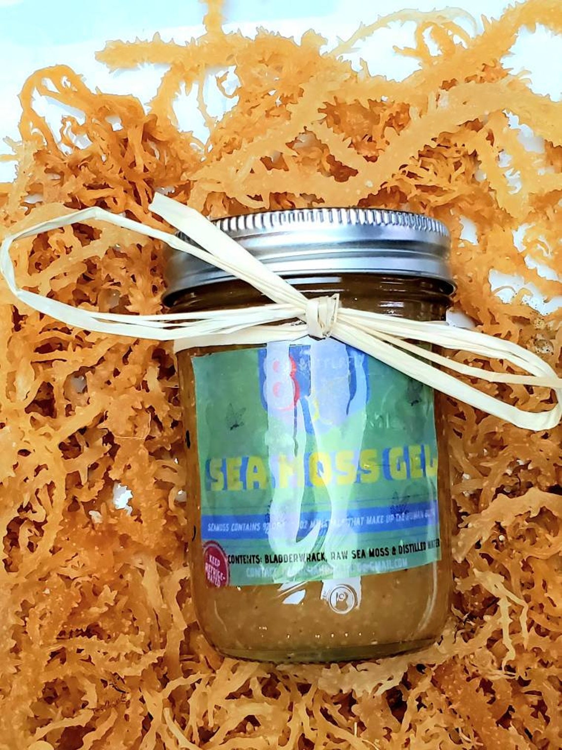 Sea Moss & Bladderwrack Gel_ FREE 8oz with Purchase of 3 Etsy
