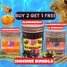 FLAVORED WILDCRAFTED Sea Moss Gel, BUY 2 get One 8 oz Free, Elderberry, Bladderwrack, Burdock,Lemongrass Irish moss, Gel Sugar Free sea moss