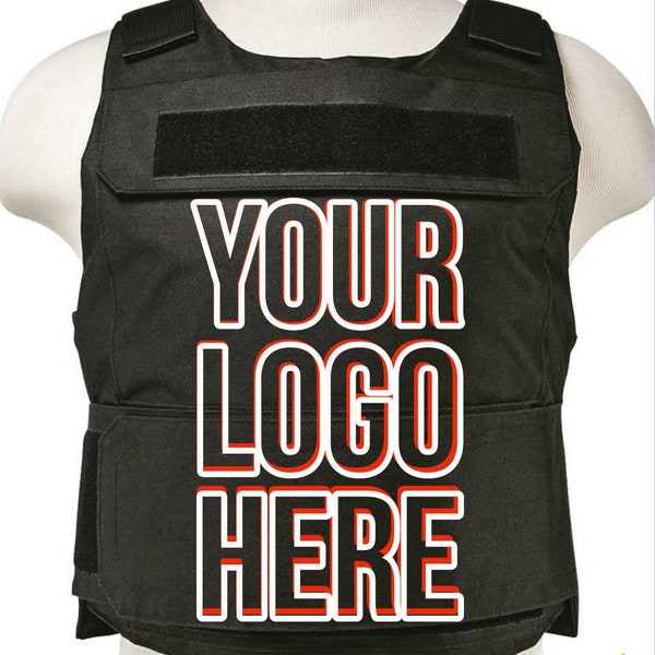 Custom Tactical Vest| Black Fashion Bulletproof Vest,POOH SHIESTY Mask, Gift for him|Motorcycle Vest Personalized| Biker Vest| Discreet Vest