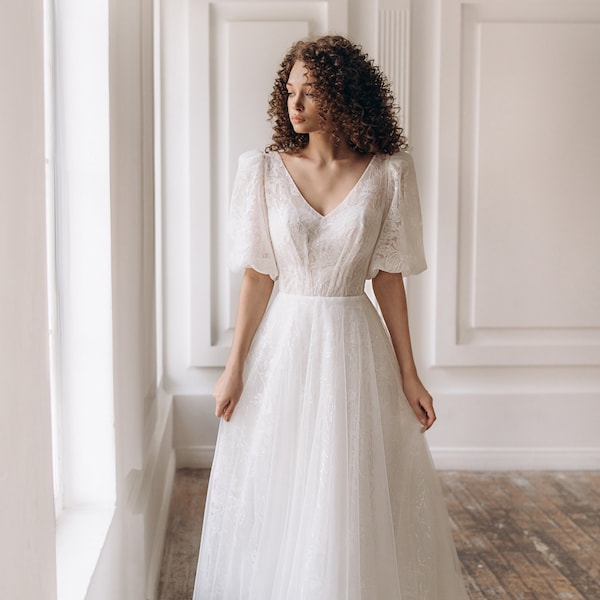 Church Wedding Dress - Etsy