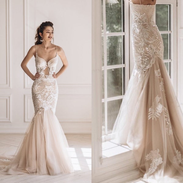 Unique Wedding Dress - Etsy
