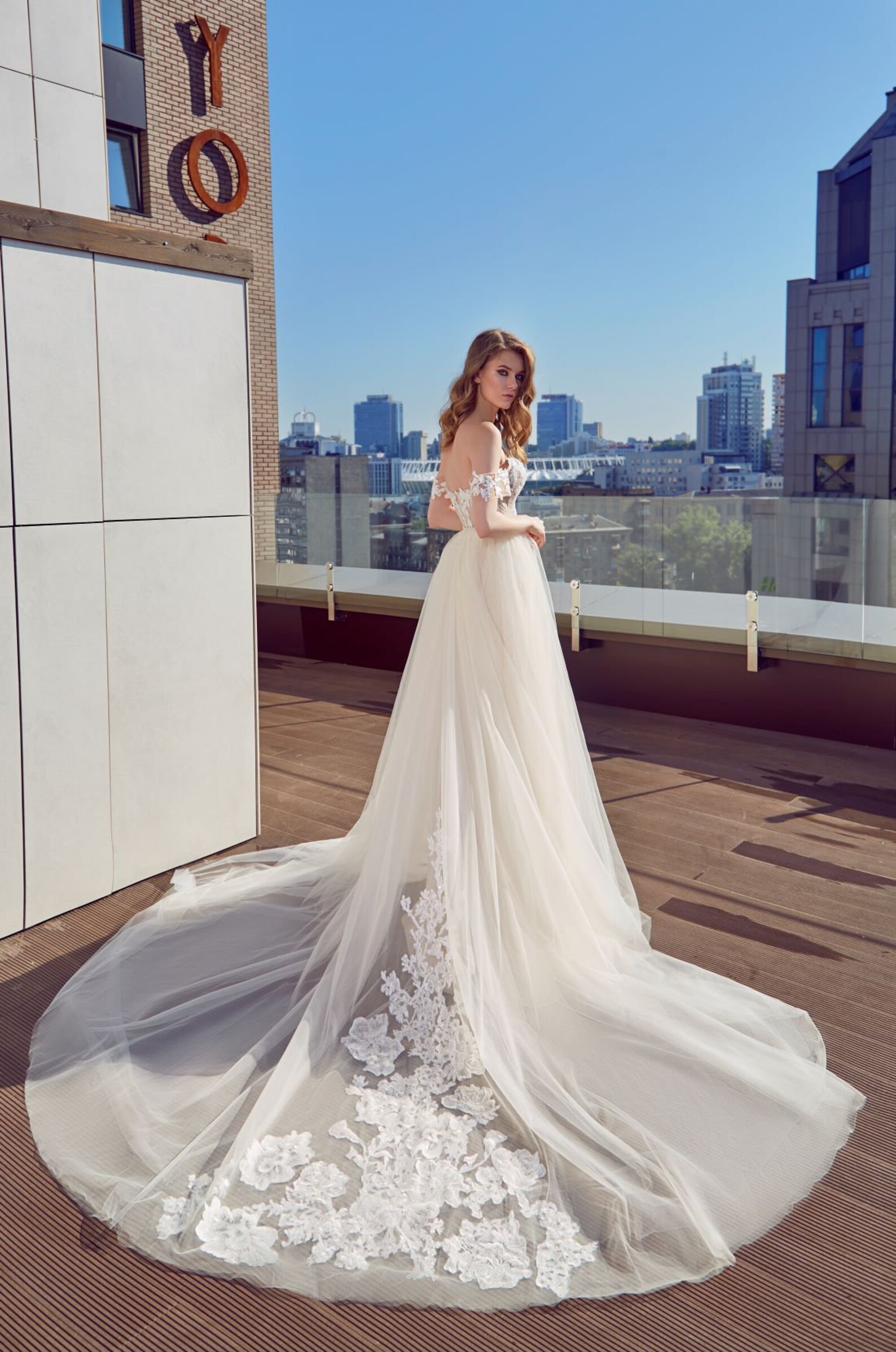 PURELY ROMANTIC WOVEN LACE MIDI DRESS