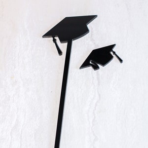 Graduation drink Stirrers grad cap drink stir graduation party Grad celebration 2025. grad class of 2025