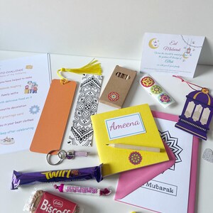 Eid Activity Box for Kids: Personalised Eid al Fitr Gift image 3