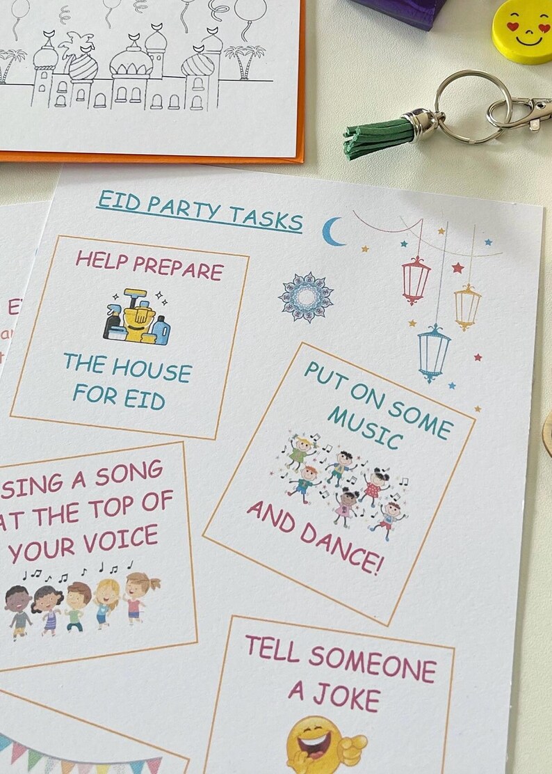 Eid Activity Box for Kids: Personalised Eid al Fitr Gift image 5
