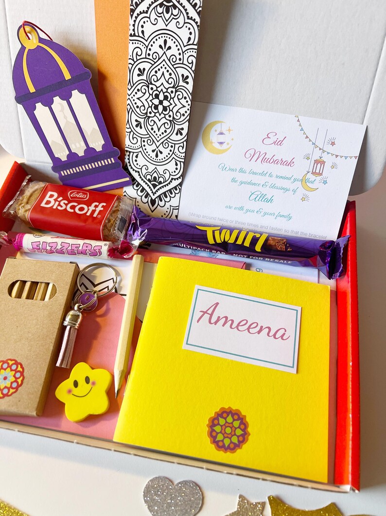 Eid Activity Box for Kids: Personalised Eid al Fitr Gift image 4