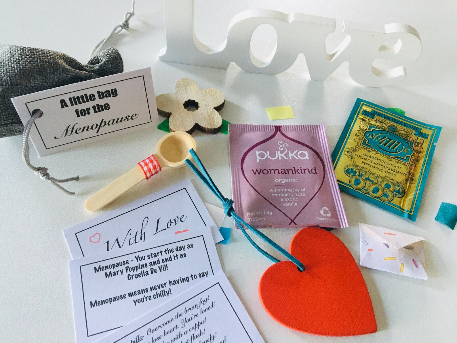 A Little Bag for the MENOPAUSE HANDMADE unique gift. Can be Etsy