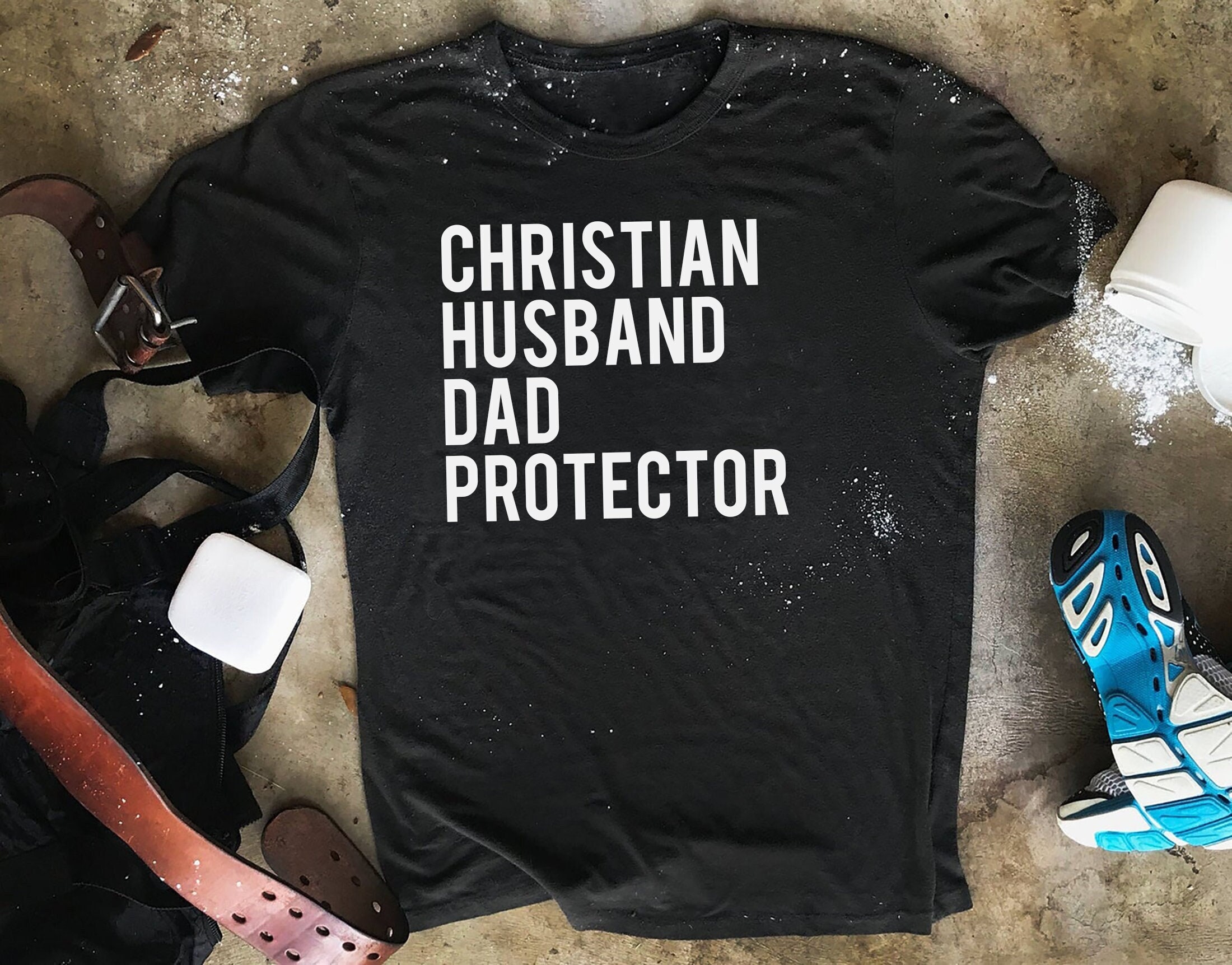 Christian Husband Dad Protector Shirt Christian Husband Dad Protector Shirt