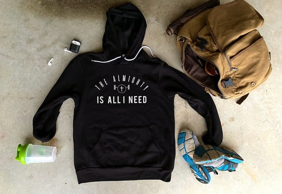The Almighty is All I Need Christian Hoodies Gym Hoodie Jesus Hoodie Mens Hoodies Casual Hoodies Sweatshirts Fitness Gifts Etsy UK