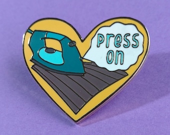 Press On - Enamel Pin Badge