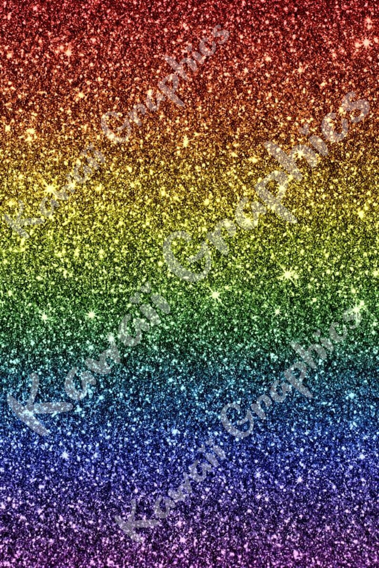 LGBTQIA Pride Glitter Backgrounds for Clipping Masks and Etsy