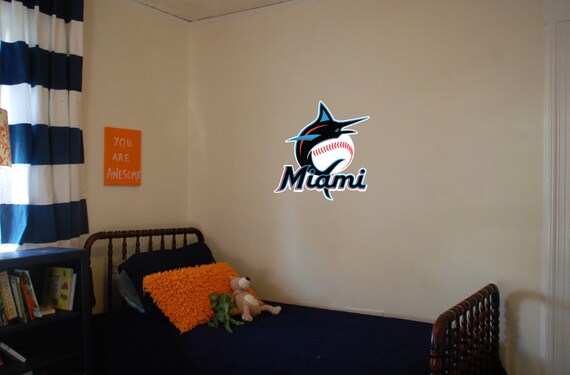 Miami Marlins logotipo pegatina vinilo - México