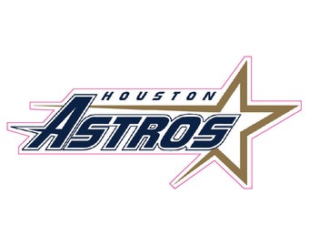 Houston Astros Vintage Logo 1995-1999 Sticker Vinyl Wall Decal - Etsy Houston Astros Vintage Logo 1995-1999 Sticker Vinyl Wall Decal - Etsy