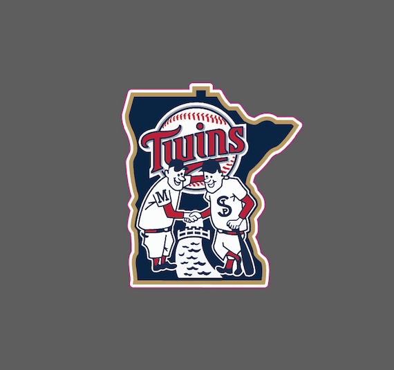 Minnesota Twins Vintage logotipo 1961-1986 pegatina vinilo | Etsy