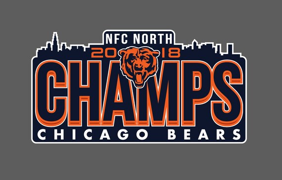 bears nfc north champs hat