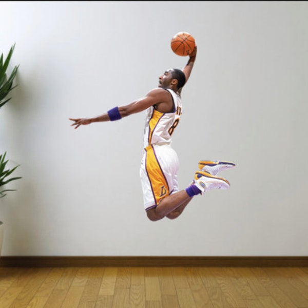 Los Angeles Lakers Fathead Style Wall Decal Sticker