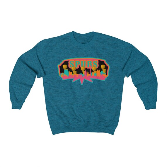 spurs retro logo shirt