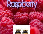 4 oz Raspberry - Flavor Infused Honey, 100% Natural, Raw & Unfiltered  (Raspberry)