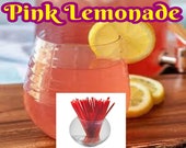 Pink Lemonade - Flavor Infused, 100% Natural, Raw & Unfiltered Honey Sticks  (Pink Lemonade)