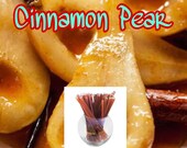 Cinnamon Pear - Flavor Infused, 100% Natural, Raw & Unfiltered Honey Sticks (Cinnamon Pear)
