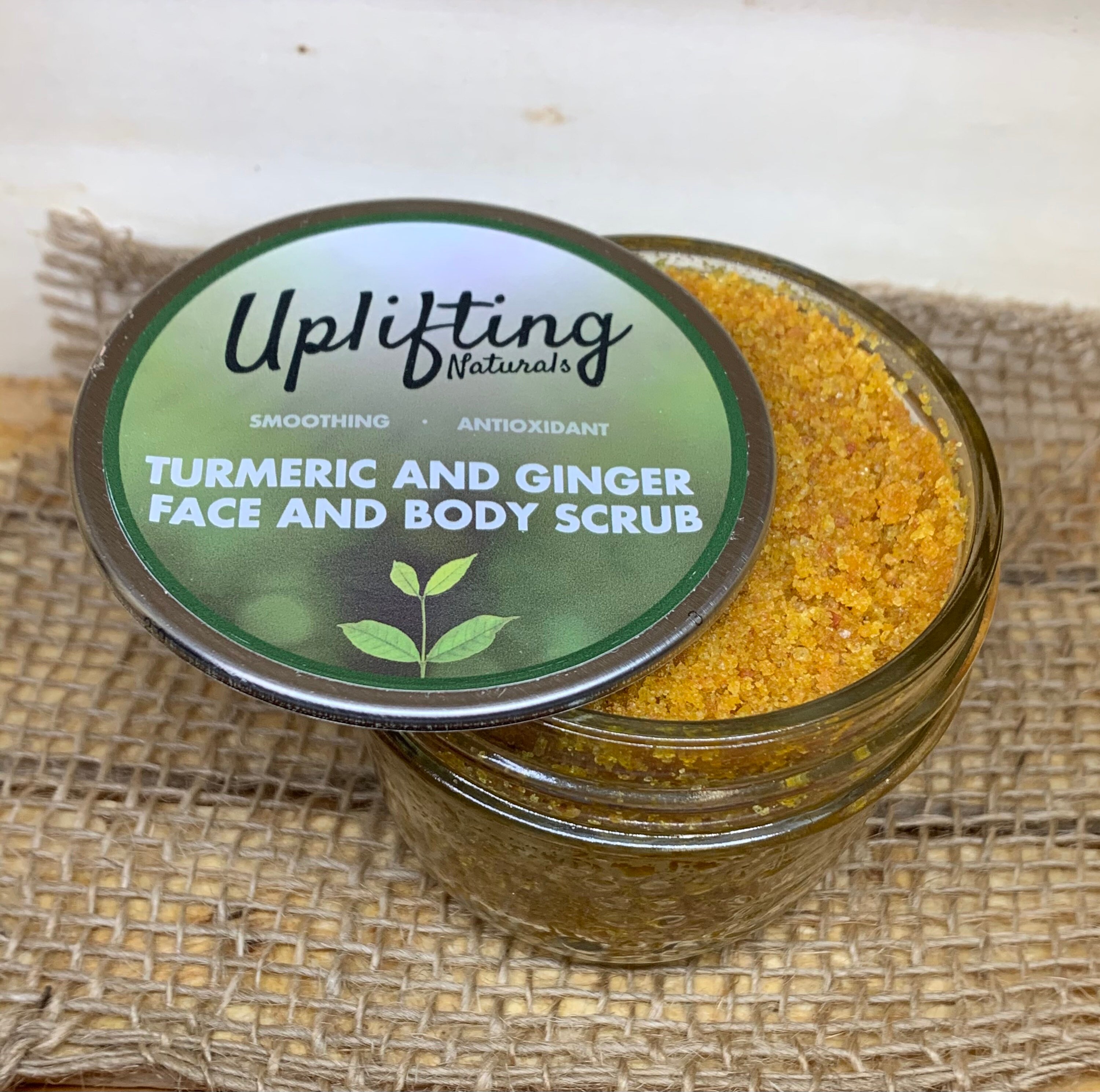 Turmeric and Ginger Face and Body Scrub Etsy