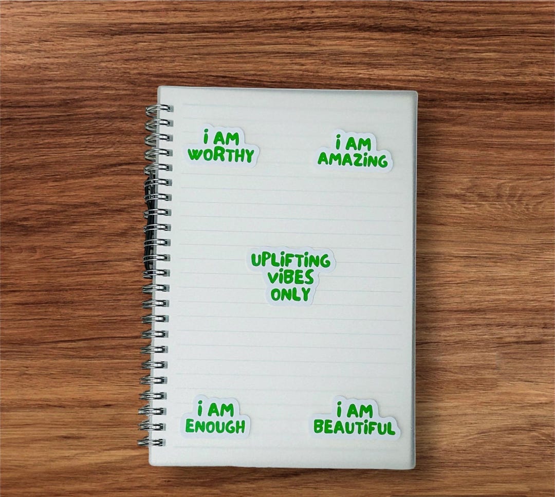Positive Affirmation Notebooks - Etsy