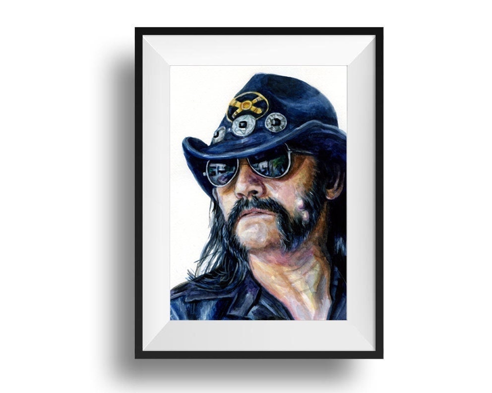 Motörhead 直筆サイン入り写真 2012年 レミー キルミスター含む レミー・キルミスター モーターヘッド ファインアート ポートレート