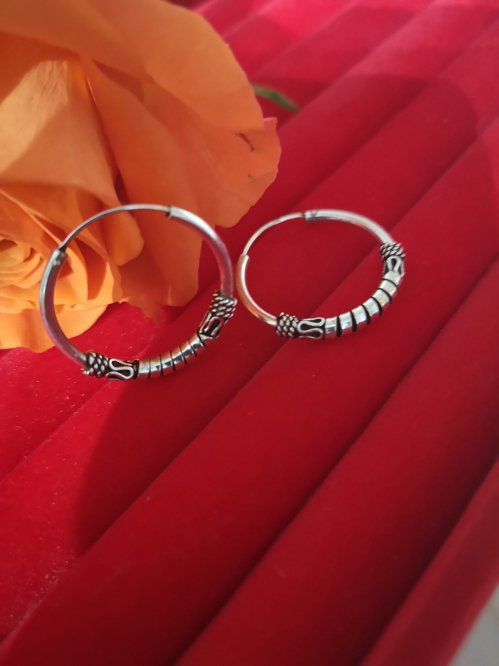 Sterling Silver 925 Lead & Nickel Free Pair Of Nice And Large Etsy